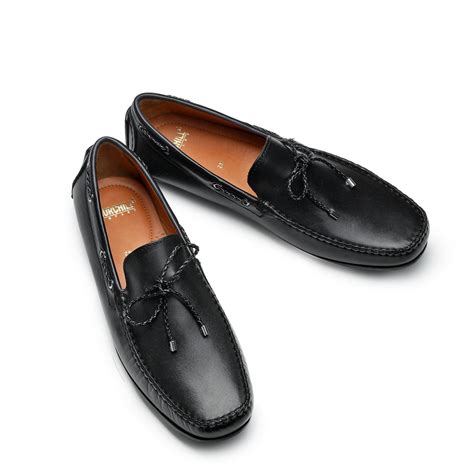 Buy Formal Black Loafers & Shoes For Men | Churchill & Company ...