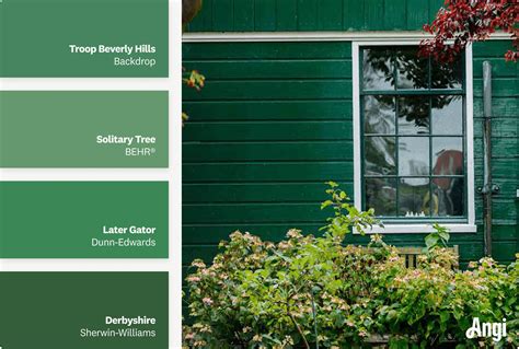 11 Exterior Green House Colors You’ll Love | Angi