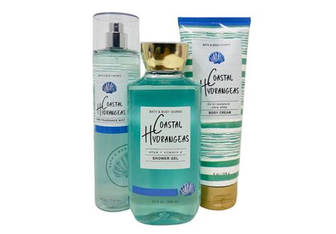Bath & Body Works Bath and Body Works Coastal Hydrangeas Gift Set ...