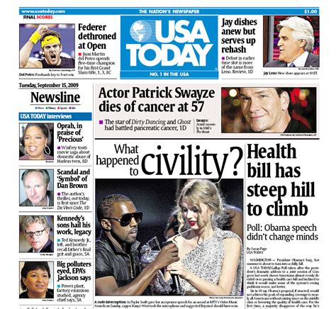 Did USA TODAY go retro or futuristic with this reproduction of their # ...