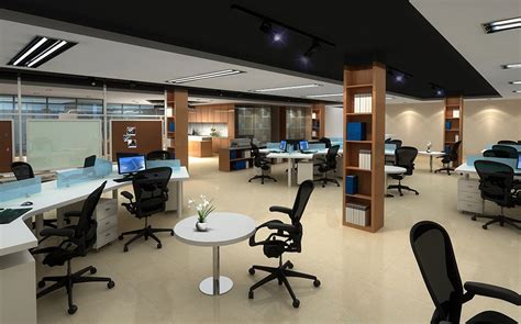 普南京罗办公室2000平米装修效果图-CND设计网,中国设计网络首选品牌