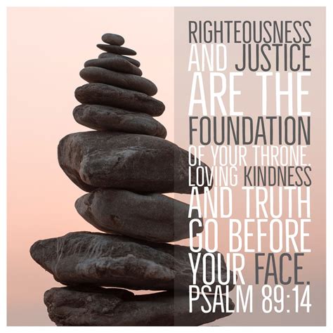 Psalm 89:14 – Righteousness – Encouraging Bible Verses