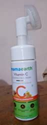 Mamaearth Vitamin C Face Wash with Foaming Silicone Cleanser Brush ...