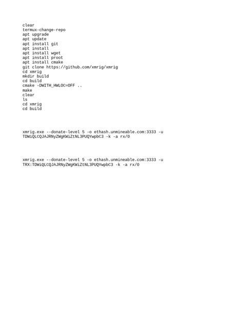 Script Termux Mining 的图像结果