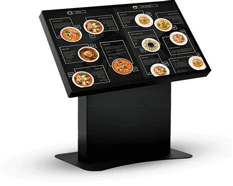 Interactive Restaurant Digital Display | Try now | Devourin