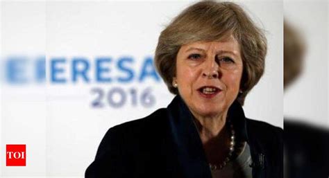 Theresa May to become UK leader amid unsettling uncertainty - Times of ...