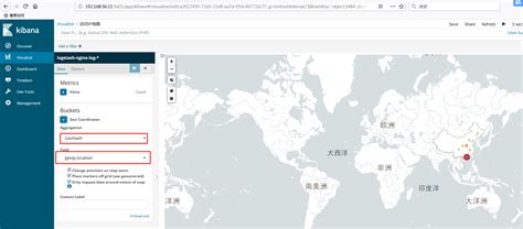 ELk之使用kibana展示访问IP地图 - minseo - 博客园