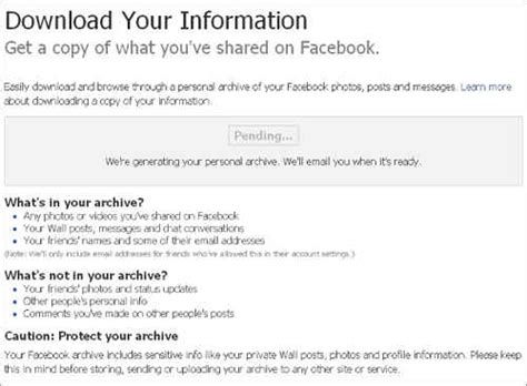 How to Back Up Your Facebook Data