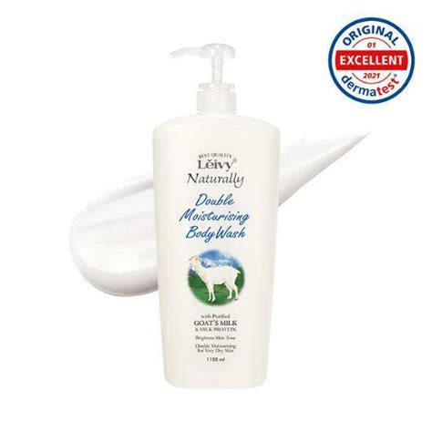 Double Moisturizing Body Wash with Purified Goat's Milk 1150ml - maccaron