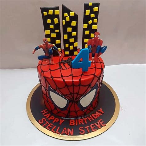 Spiderman Creamy Cake Online | Just Bake