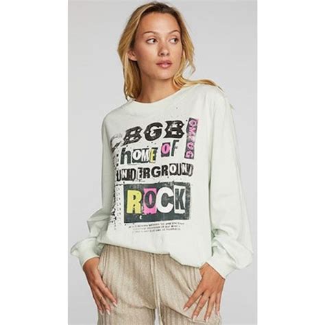 CBGB & Omfug Women's Long Sleeve T-shirt by Chaser Brand