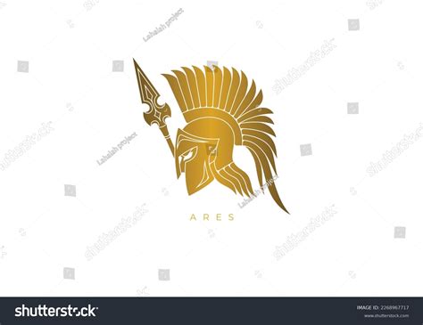Ares Spear And Helmet Symbol Ares, The God Of War | This All About..