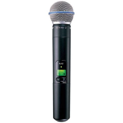 Shure SLX2/Beta58 Wireless Handheld Transmitter Microphone – BAJAAO.COM