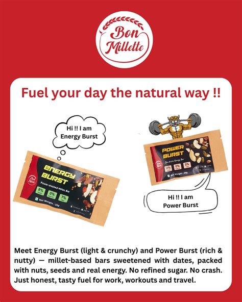 Power Your Day the Natural Way: Bon Millette’s Energy Burst & Power Bu