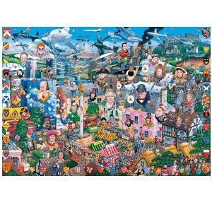I Love Great Britain - 1000 Piece Puzzle | Royal Life Magazine | Great ...