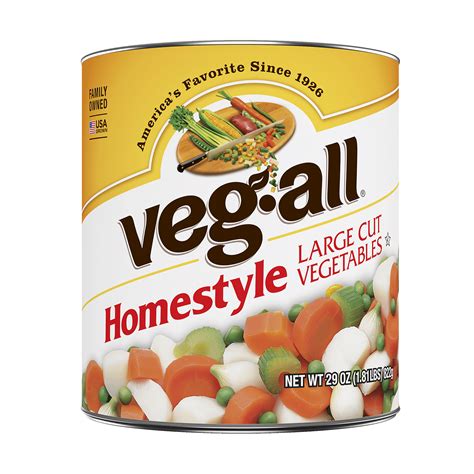 Veg-All Homestyle Large Cut Canned Vegetables, 29 oz Can