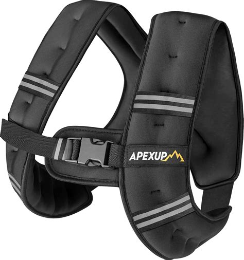 APEXUP Weighted Vest with Reflective Stripe – APEXUP SHOP