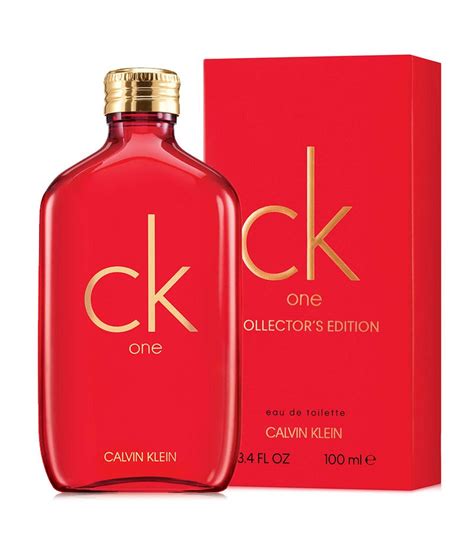 Calvin Klein CK One Eau De Toilette Spray 3.3 oz Unisex Red Collector's Edition | Calvin klein ...