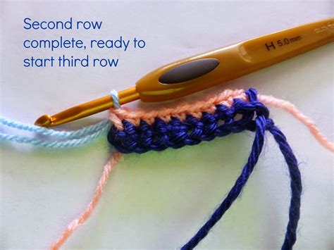 Image result for Crochet Color Change