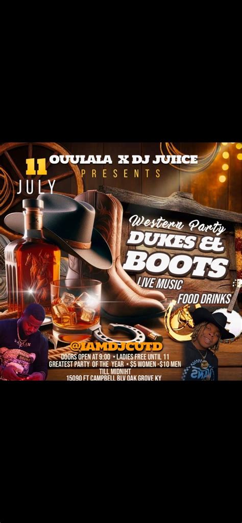 Boots and Dukes , 15090 Fort Campbell Blvd, Oak Grove, KY, 11 July 2025 ...