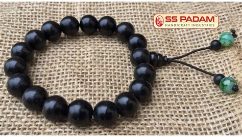 Buy SS Padam Handicraft Industries Wood Golden Star Bracelet (Red ...