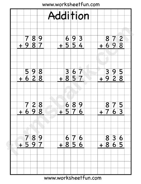 PDF Math Worksheets 的图像结果