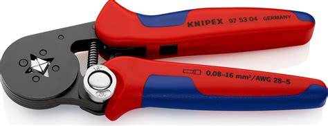 KNIPEX KNIPEX 97 53 04 SB Self-Adjusting Crimping Pliers for wire ...