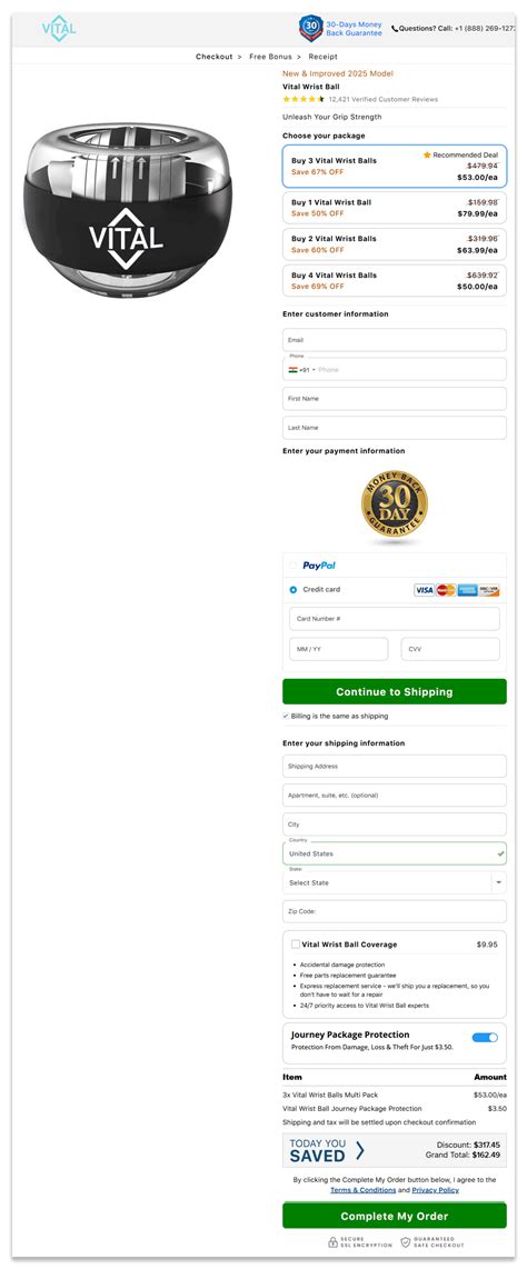 Vital Wrist Ball® | OFFICIAL SITE | Restore Hand Strength in Just Minutes