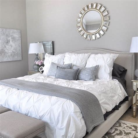 Grey bedroom ideas decorating - Hawk Haven