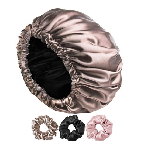 Buy Candibella Women's Satin Silk Bonnet For Hair With 3 Satin ...