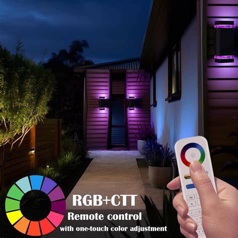 IYogaled Mi.Light Color Changing Outdoor Wall Lights, Remote India | Ubuy