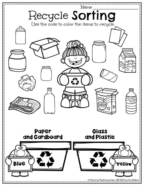 Earth Day Preschool Activities - Planning Playtime - Worksheets Library