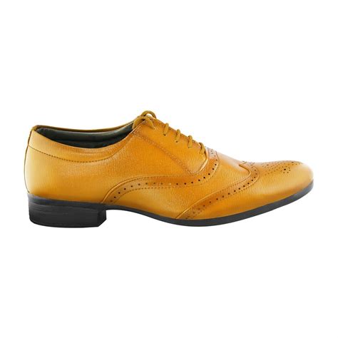Blinder Tan Brogue Formal Shoes for Men On Amazon.in : Amazon.in: Fashion