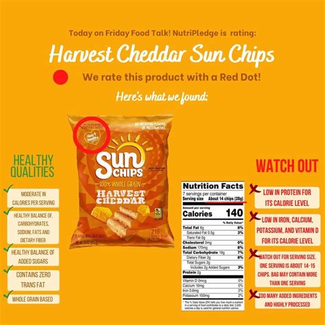 Sun Chips claim to be Heart Healthy. Are they really?See how we rated ...