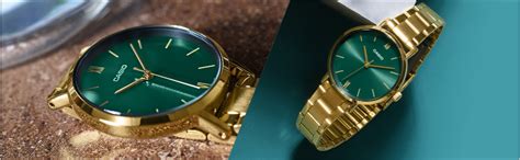 Casio Enticer Ladies Analog Green Dial Women LTP-VT02G-3AUDF (A1999 ...