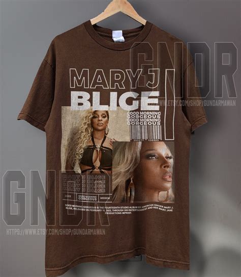Mary J. Blige The Good Morning Gorgeous Tour 2022 Shirt, Mary J. Blige ...