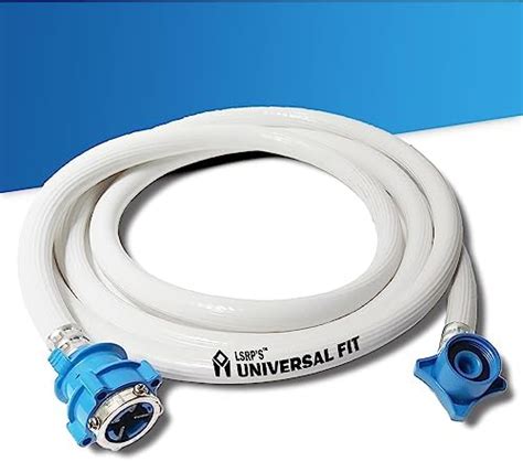 LSRP'S Universal Fit 100% Flexible 3 Layer Braided PVC Water Inlet Pipe ...