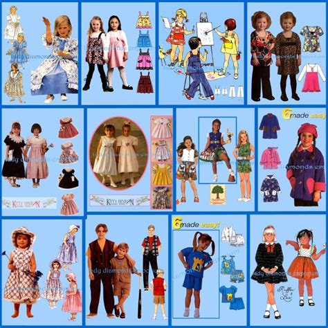 Image result for Sewing Patterns for Children