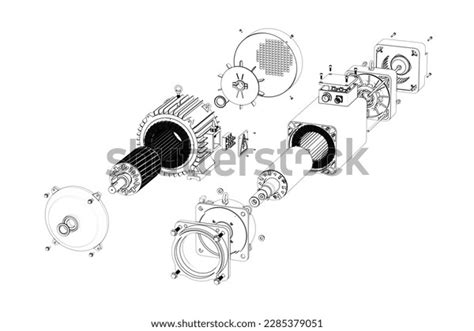 Image result for Motor Exploded-View Chart