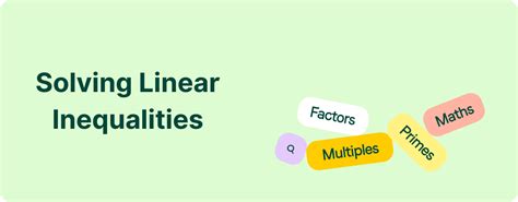 Linear Inequalities Maths Tutor 的图像结果