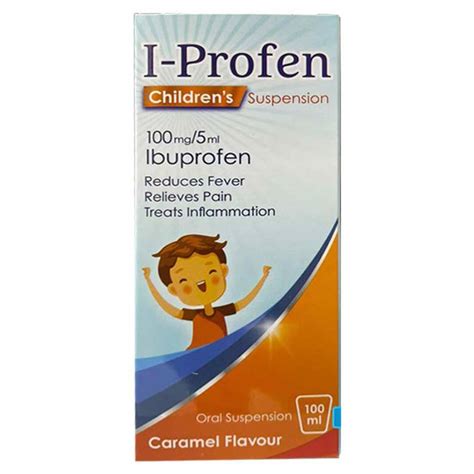 I Profen Suspension 100 Mg 100 ML | Kulud Pharmacy