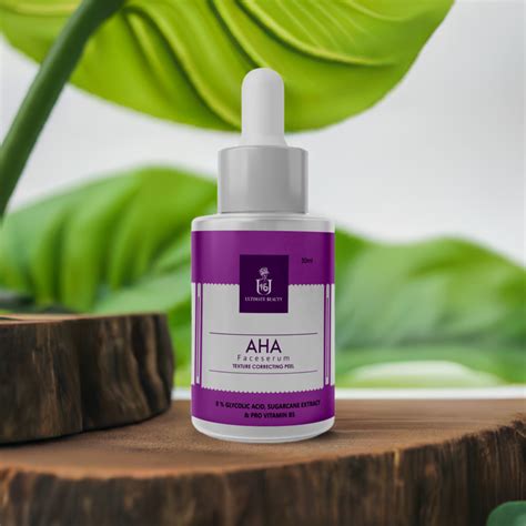 AHA Face Serum - 30ml – U16 Ultimate Beauty
