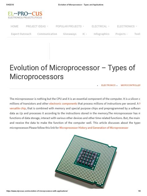 Types of First Microprocessor 的图像结果