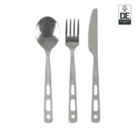 Camping Cutlery Set - Durable Stainless Steel Design