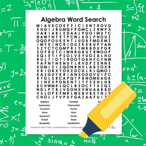 FREE Printable Word Puzzles for the Classroom (PDF)