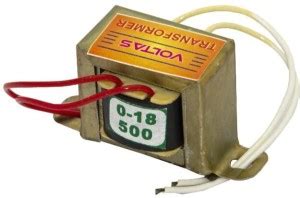 iBAT SOLUTIONS 18V 500mA Step Down Transformer 230V AC to 0-18V AC ...