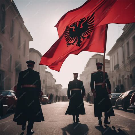 Premium AI Image | Albanian Independence Day wallpaper