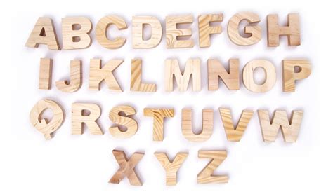 Opa Toys Educational Wooden Small Size Alphabets (A to Z) Uppercase ...