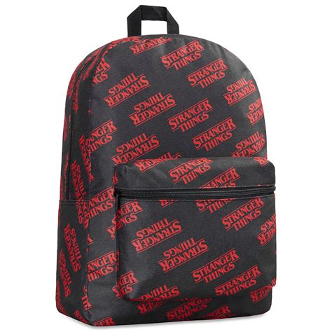 Amazon.com | Stranger Things Backpack Kids - Black School Bag Girls ...
