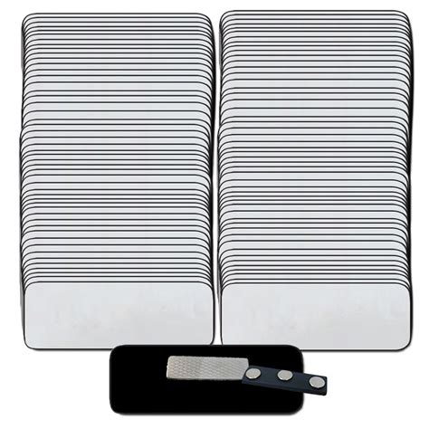 Magnetic Name Tags Badges With Super Strong Magnetic Fasteners ...